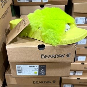 BearPaw Lauryn acid lime sandals